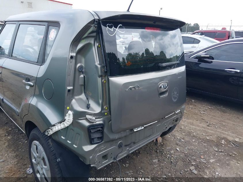2013 KIA SOUL BASE - KNDJT2A56D7516622