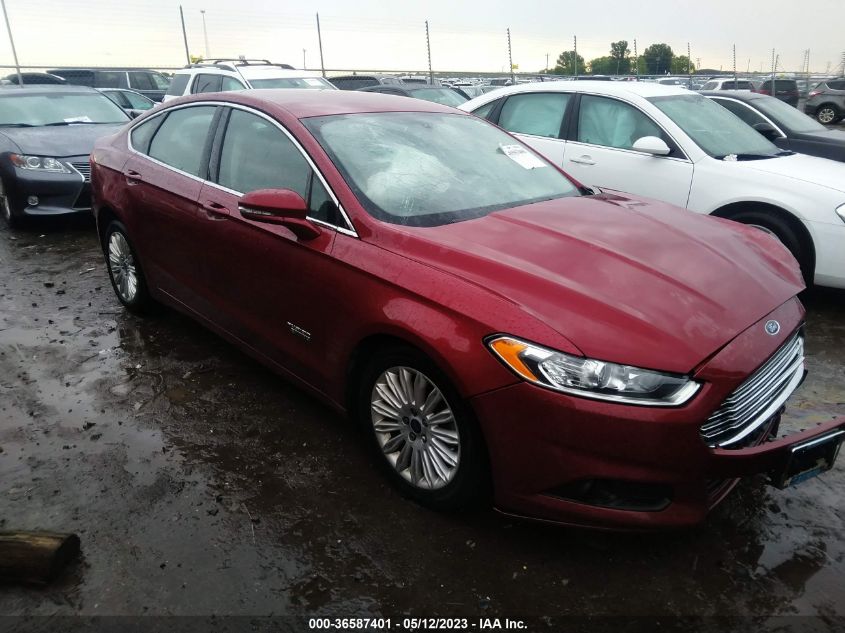 2016 FORD FUSION ENERGI SE LUXURY - 3FA6P0PU3GR337194