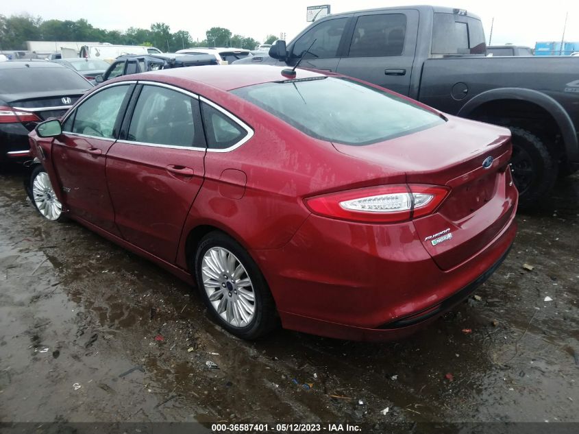 2016 FORD FUSION ENERGI SE LUXURY - 3FA6P0PU3GR337194