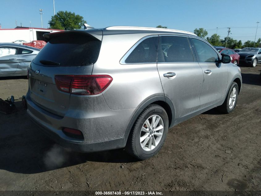 2019 KIA SORENTO LX - 5XYPGDA36KG528472