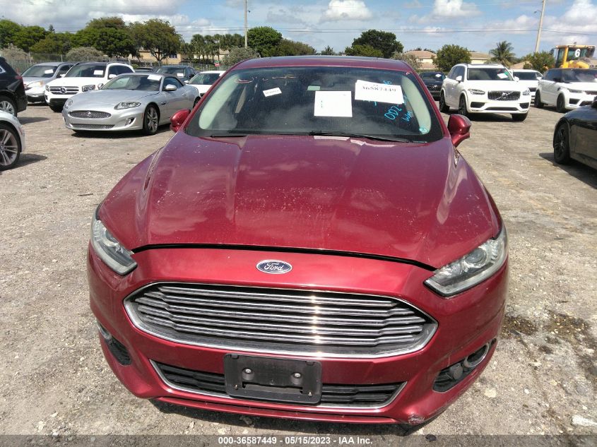 2013 FORD FUSION TITANIUM HYBRID - 3FA6P0RU1DR368954