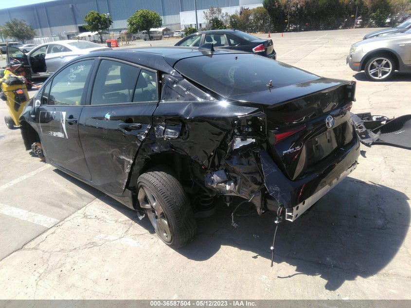 VIN JTDKAMFU4N3160640 2022 TOYOTA PRIUS L