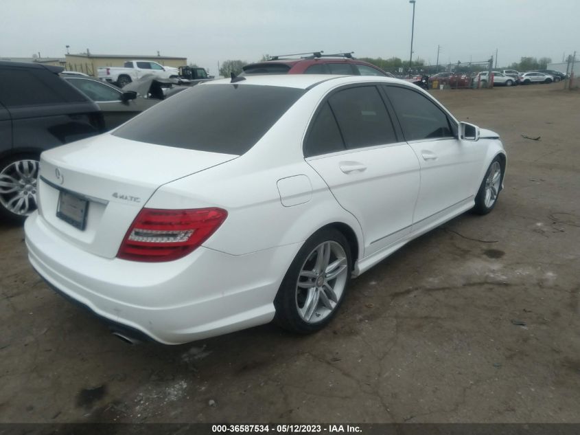 2013 MERCEDES-BENZ C-CLASS C 300 - WDDGF8AB0DR243522