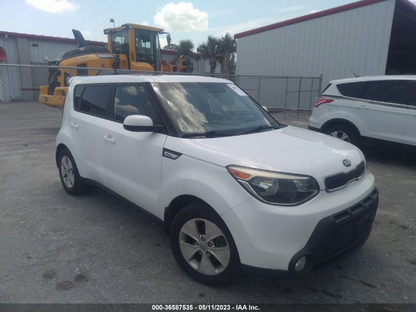 2015 KIA SOUL BASE - KNDJN2A28F7144770