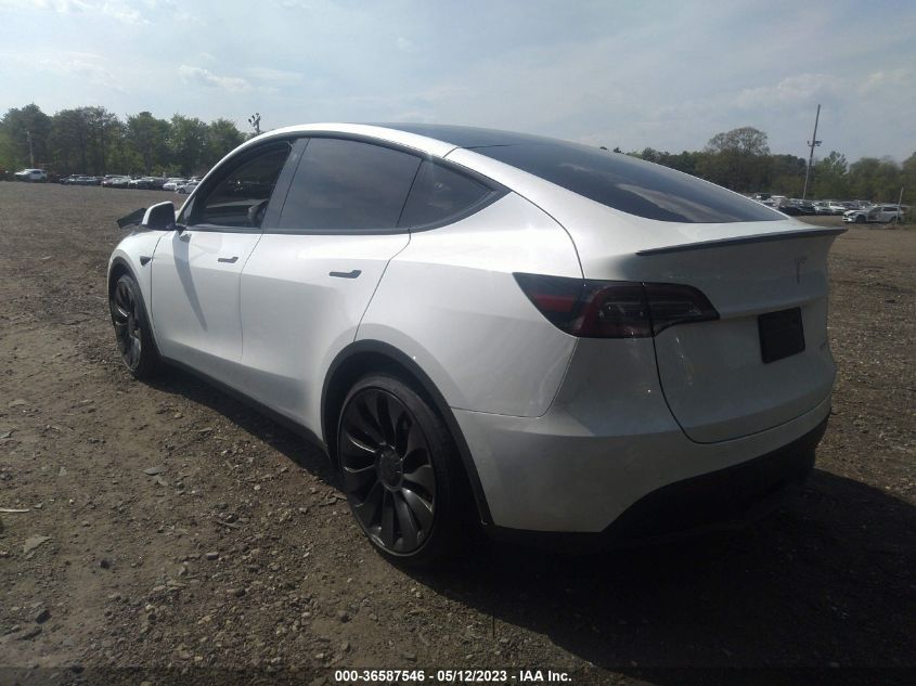 2022 TESLA MODEL Y PERFORMANCE - 7SAYGDEF8NF532949