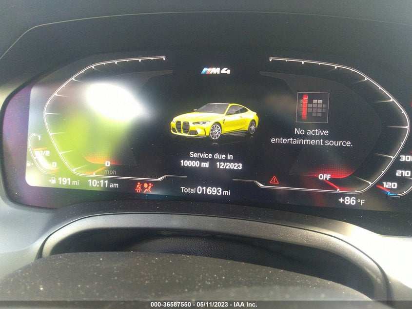 VIN WBS43AZ02PCM16151 2023 BMW M4 COMPETITION XDRIVE