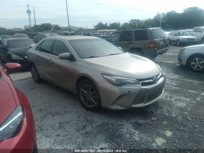 2015 TOYOTA CAMRY SE - 4T1BF1FK4FU061483