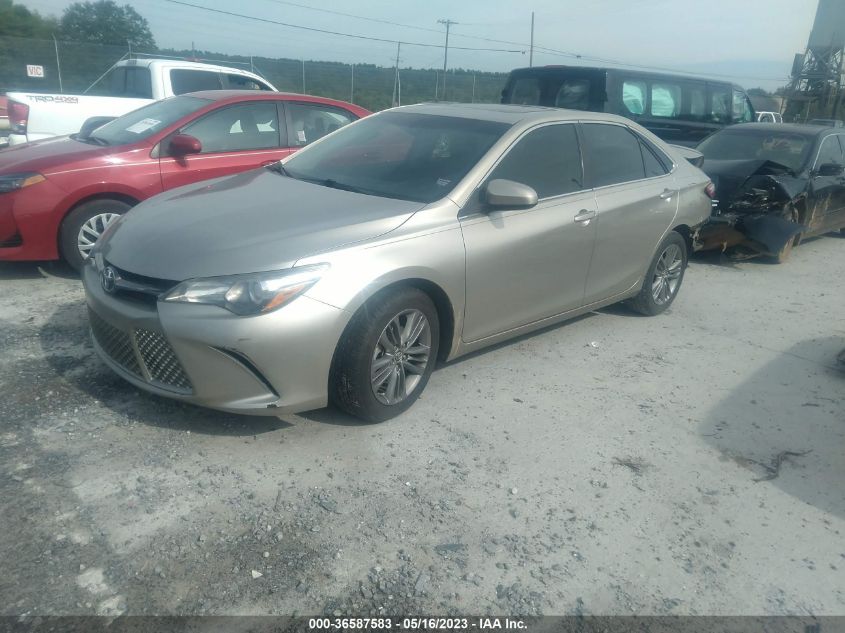 2015 TOYOTA CAMRY SE - 4T1BF1FK4FU061483