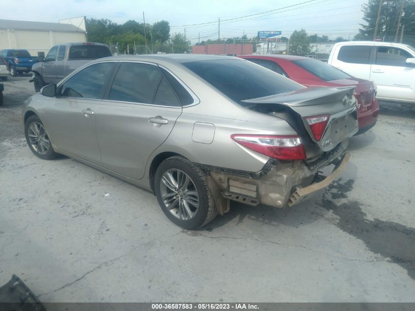 2015 TOYOTA CAMRY SE - 4T1BF1FK4FU061483