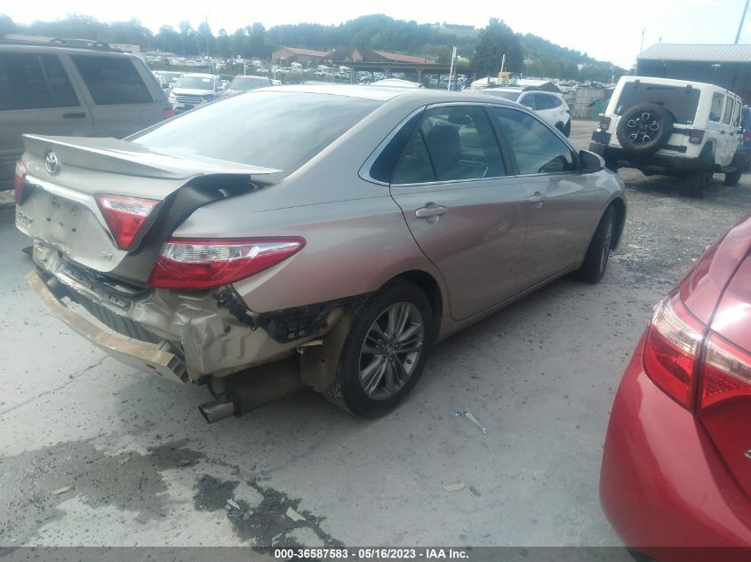 2015 TOYOTA CAMRY SE - 4T1BF1FK4FU061483