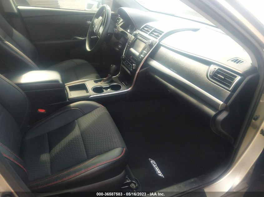 2015 TOYOTA CAMRY SE - 4T1BF1FK4FU061483