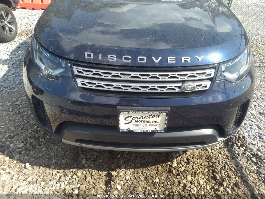 2017 LAND ROVER DISCOVERY HSE SALRRBBV2HA026115