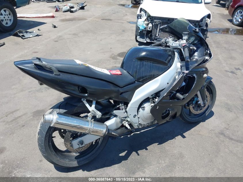 2002 YAMAHA YZF600 R - JYA5AHE0X2A029721