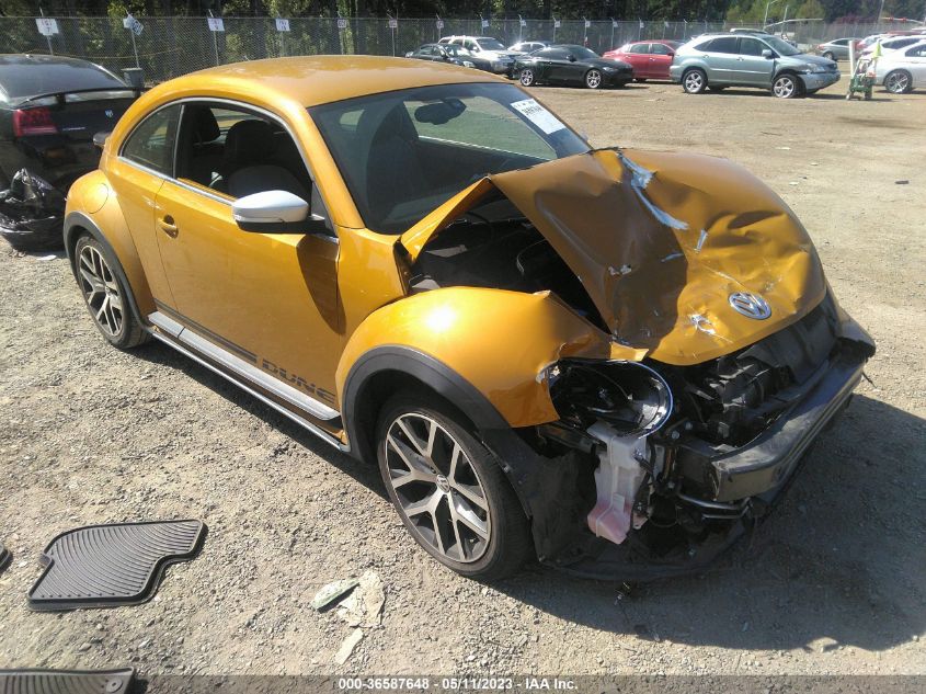 2016 VOLKSWAGEN BEETLE COUPE 1.8T DUNE - 3VWS17AT5GM631550