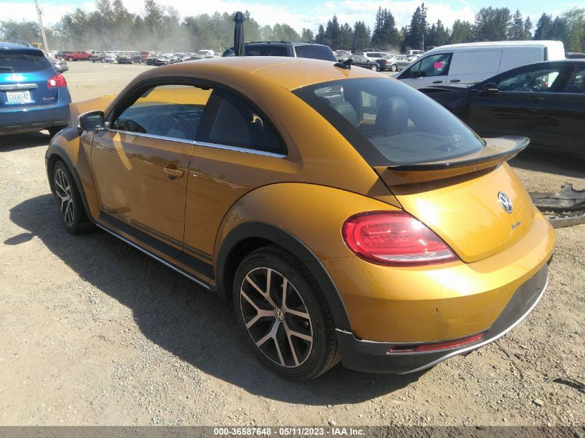 2016 VOLKSWAGEN BEETLE COUPE 1.8T DUNE - 3VWS17AT5GM631550