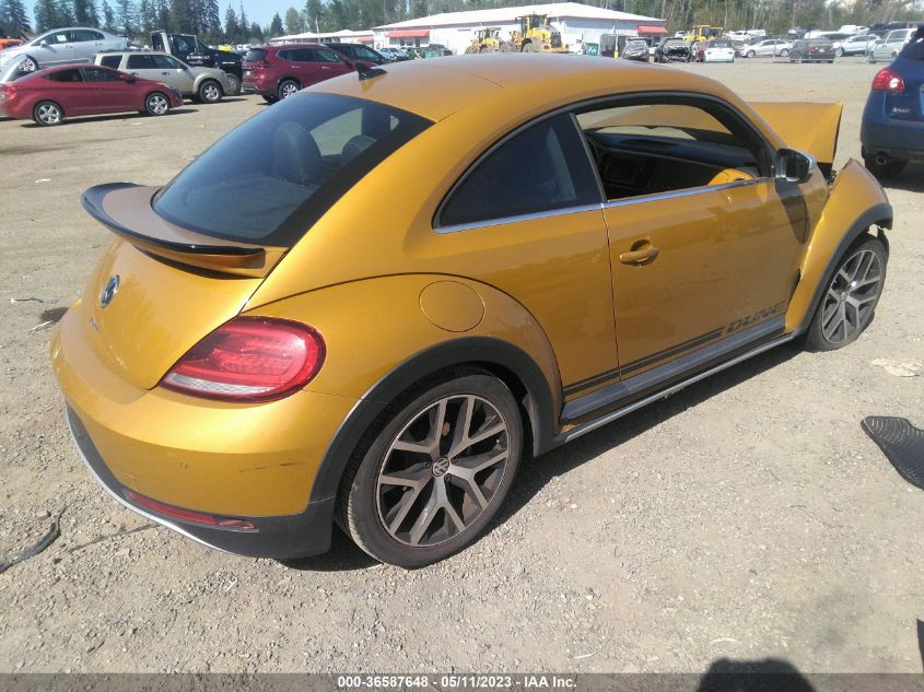2016 VOLKSWAGEN BEETLE COUPE 1.8T DUNE - 3VWS17AT5GM631550