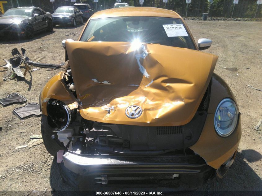 2016 VOLKSWAGEN BEETLE COUPE 1.8T DUNE - 3VWS17AT5GM631550