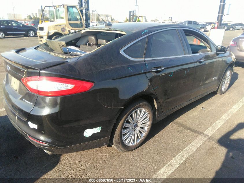 2014 FORD FUSION ENERGI TITANIUM - 3FA6P0SU4ER366420