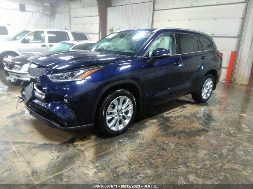 2021 TOYOTA HIGHLANDER LIMITED/PLATINUM - 5TDDZRBH6MS527302