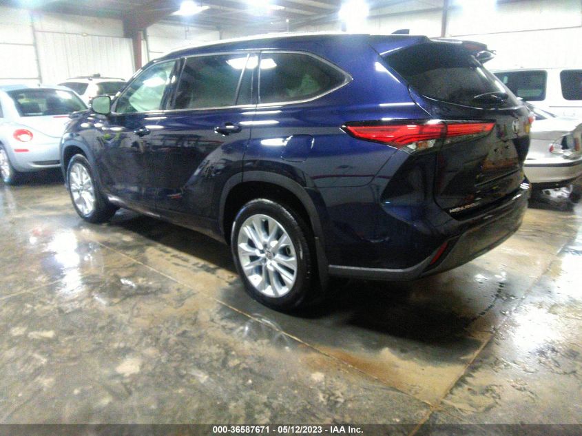 2021 TOYOTA HIGHLANDER LIMITED/PLATINUM - 5TDDZRBH6MS527302