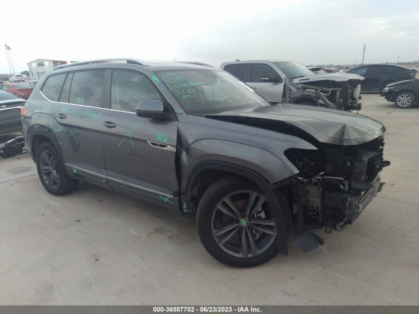 1V2AR2CAXNC505087 VOLKSWAGEN ATLAS 3.6L V6 SEL R-LINE 2022