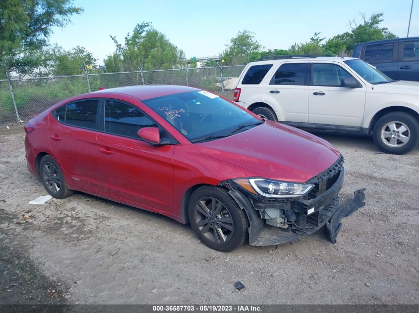 2018 HYUNDAI ELANTRA SEL - 5NPD84LF2JH396826