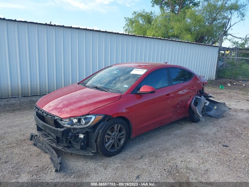 2018 HYUNDAI ELANTRA SEL - 5NPD84LF2JH396826