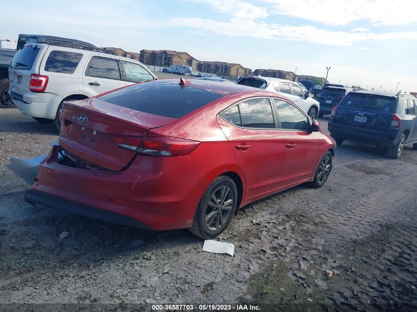 2018 HYUNDAI ELANTRA SEL - 5NPD84LF2JH396826