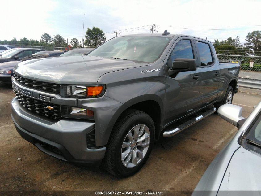 2021 CHEVROLET SILVERADO 1500 CUSTOM - 3GCPYBEK3MG463099