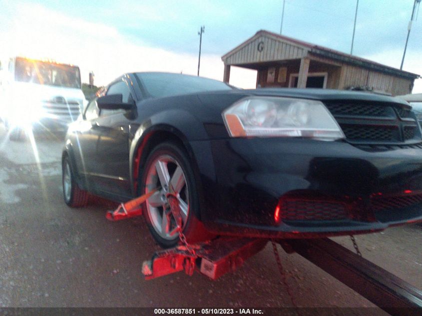 2013 DODGE AVENGER SE - 1C3CDZAB4DN718721