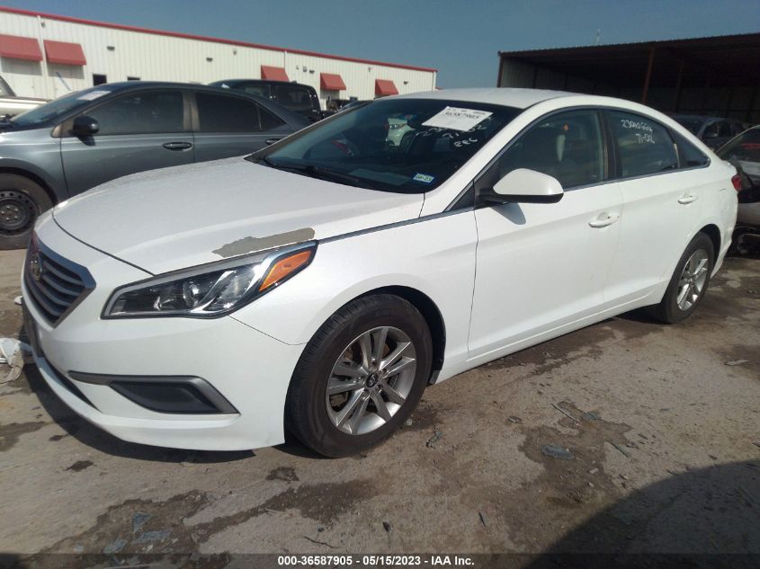 2017 HYUNDAI SONATA SE - 5NPE24AF0HH454175