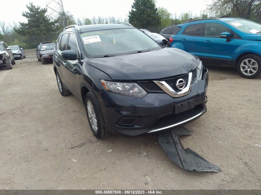 2016 NISSAN ROGUE SV/SL/S - KNMAT2MV4GP709755