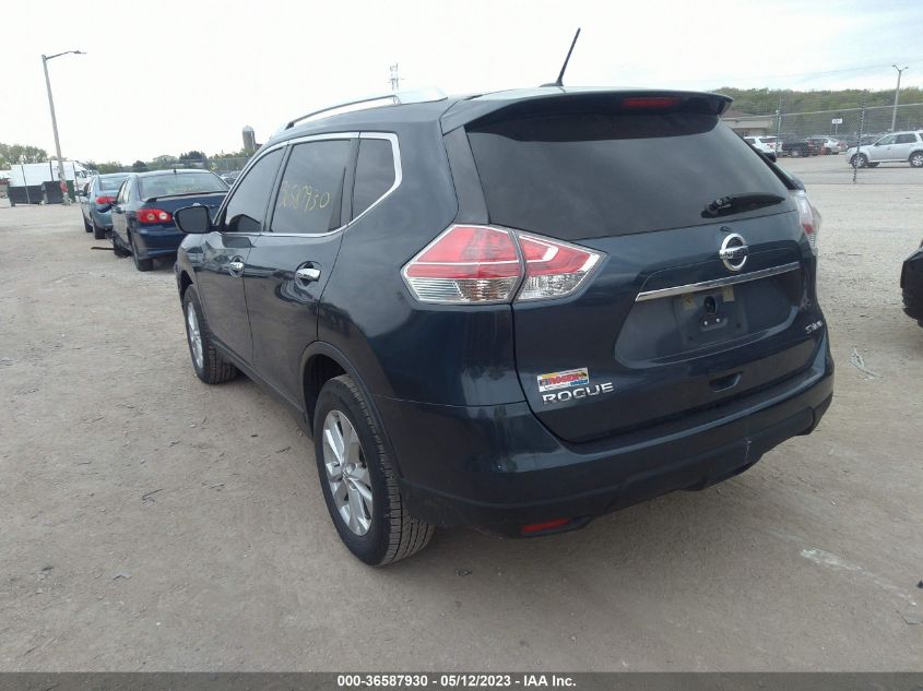 2016 NISSAN ROGUE SV/SL/S - KNMAT2MV4GP709755