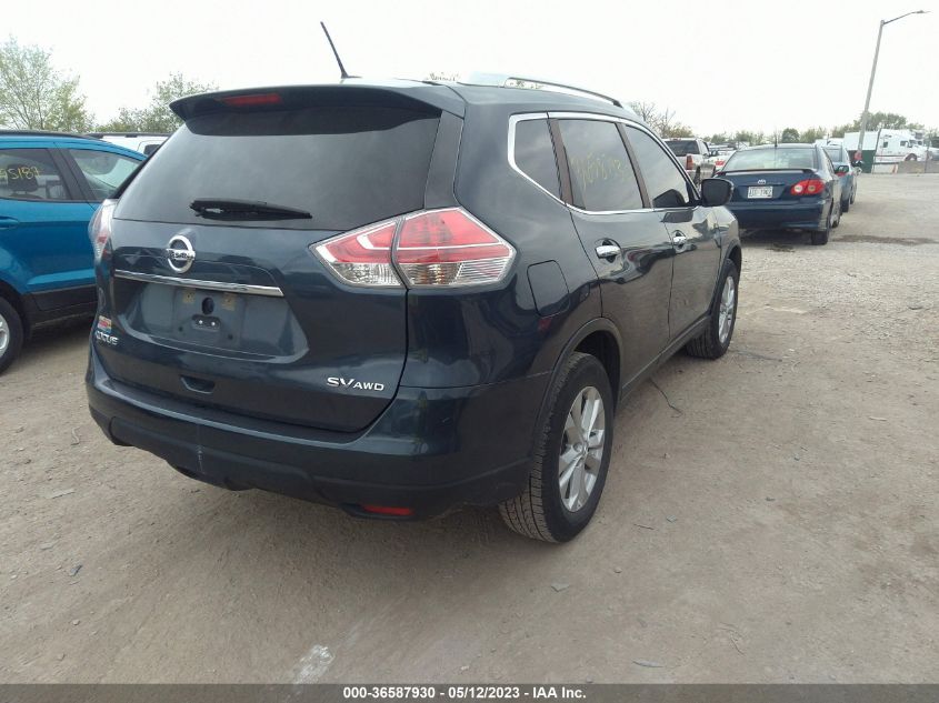 2016 NISSAN ROGUE SV/SL/S - KNMAT2MV4GP709755