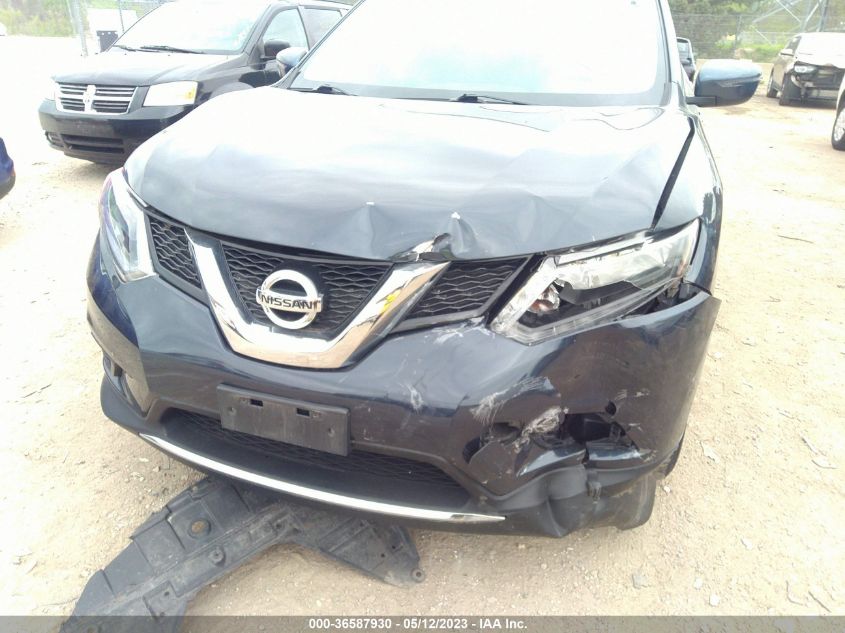 2016 NISSAN ROGUE SV/SL/S - KNMAT2MV4GP709755
