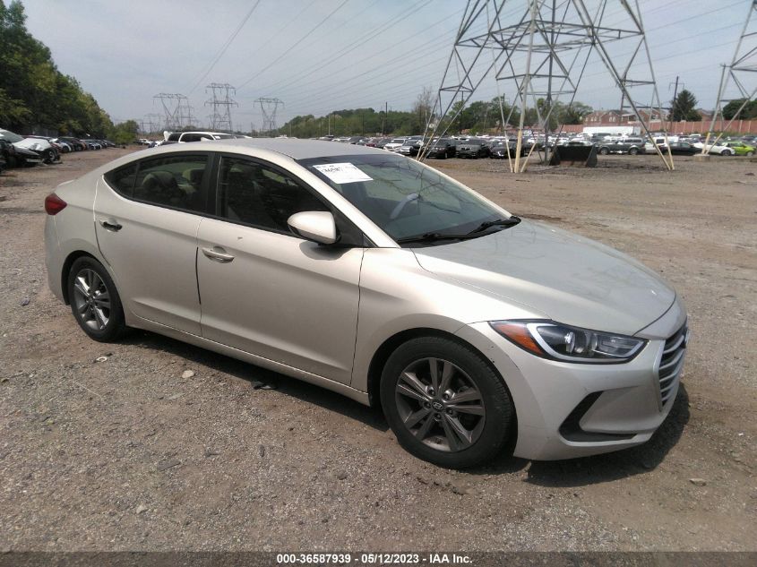 2017 HYUNDAI ELANTRA SE - KMHD84LF6HU228103