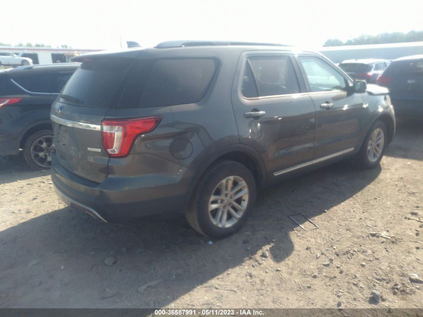2017 FORD EXPLORER XLT - 1FM5K7DH9HGB66170