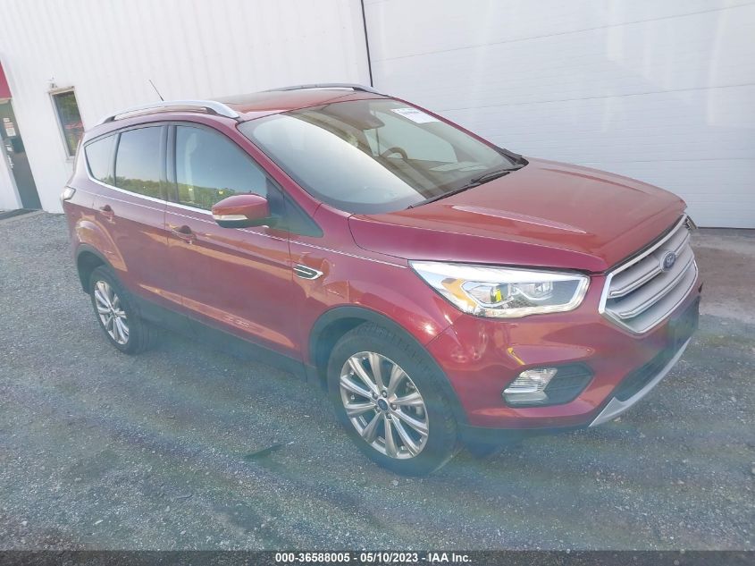 2018 FORD ESCAPE TITANIUM - 1FMCU9J92JUC32821