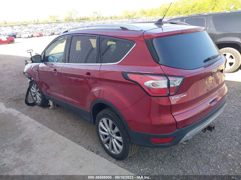 2018 FORD ESCAPE TITANIUM - 1FMCU9J92JUC32821