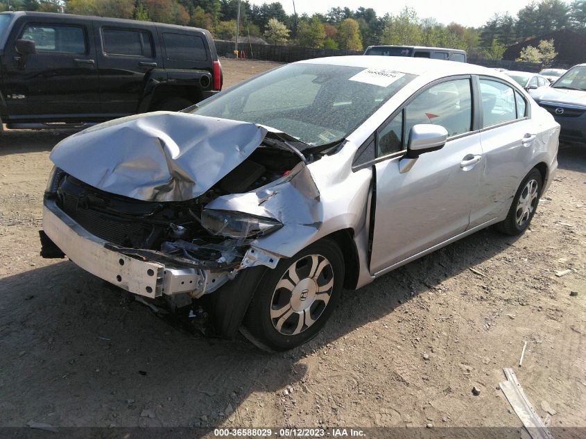 2015 HONDA CIVIC HYBRID - 19XFB4F29FE200475