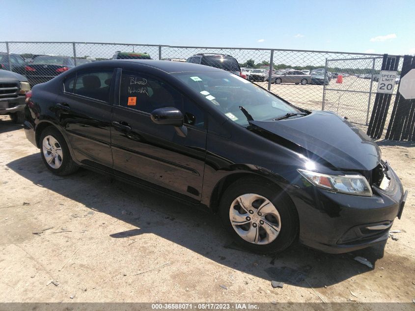 2014 HONDA CIVIC SEDAN LX - 2HGFB2F56EH508089