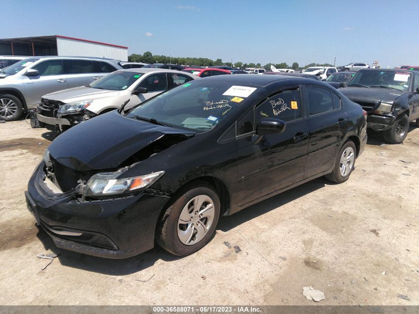 2014 HONDA CIVIC SEDAN LX - 2HGFB2F56EH508089