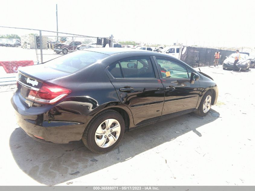 2014 HONDA CIVIC SEDAN LX - 2HGFB2F56EH508089