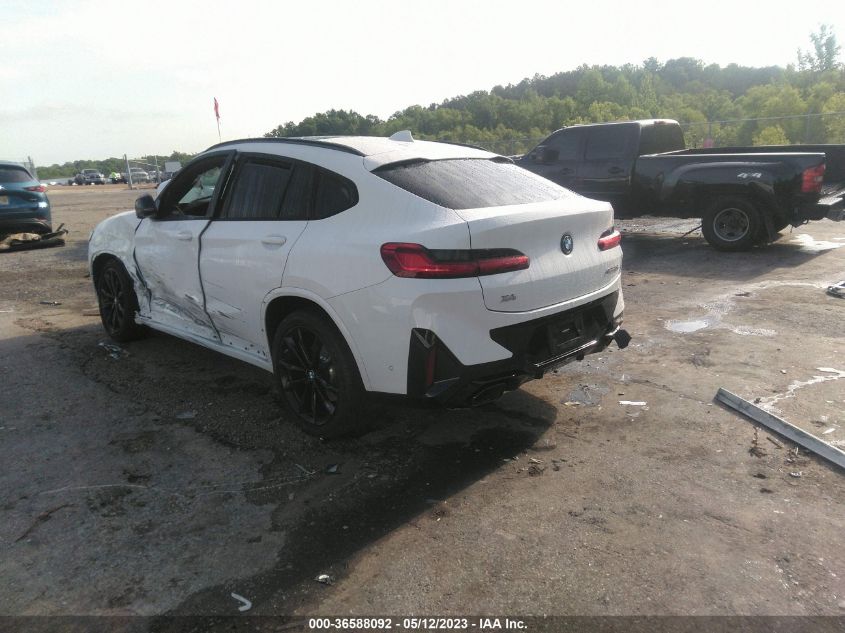 2022 BMW X4 M40I - 5UX43DT01N9L84304