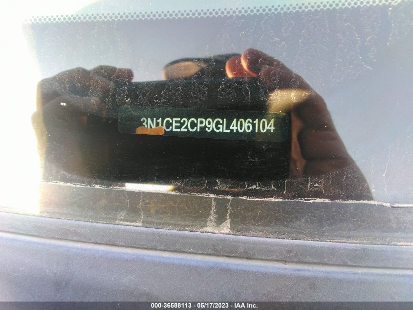 2016 NISSAN VERSA NOTE SR - 3N1CE2CP9GL406104