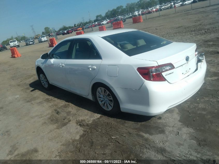 2014 TOYOTA CAMRY HYBRID LE/XLE/SE LIMITED EDITION - 4T1BD1FK8EU106641