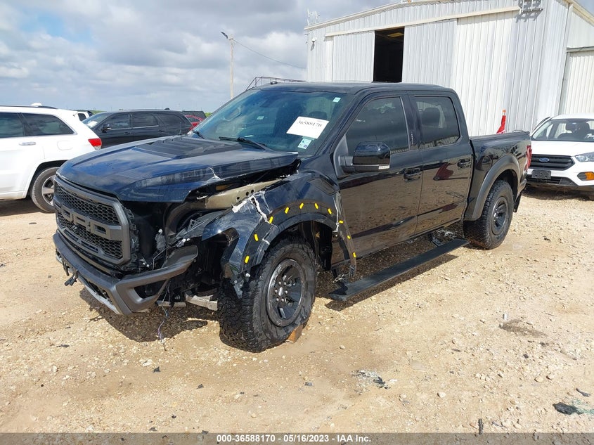 VIN 1FTFW1RG7JFE17595 2018 FORD F-150 RAPTOR