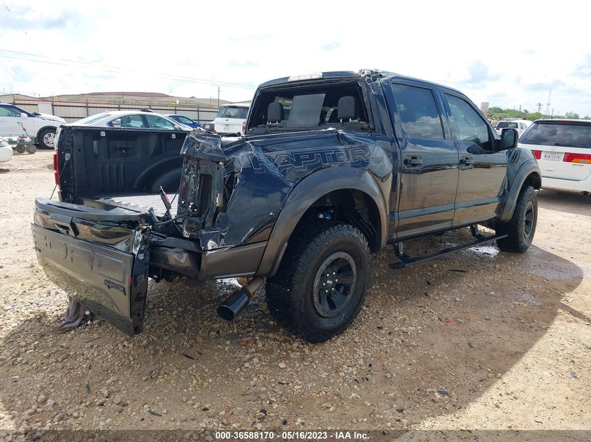 VIN 1FTFW1RG7JFE17595 2018 FORD F-150 RAPTOR