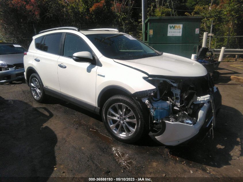 2018 TOYOTA RAV4 HYBRID LIMITED - JTMDJREV9JD183478