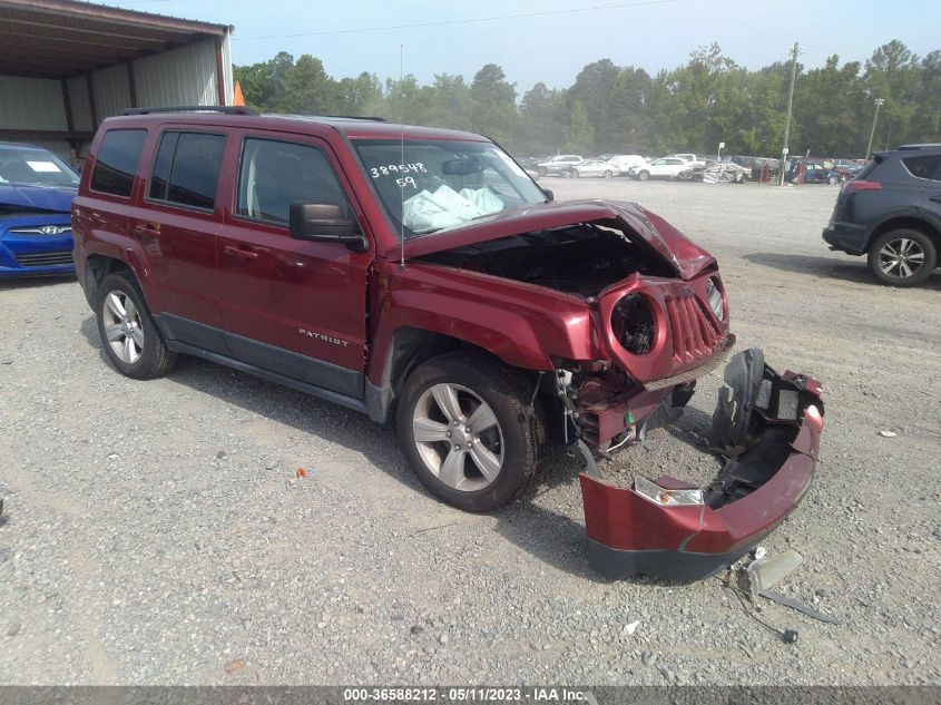 2016 JEEP PATRIOT LATITUDE - 1C4NJPFB9GD628694